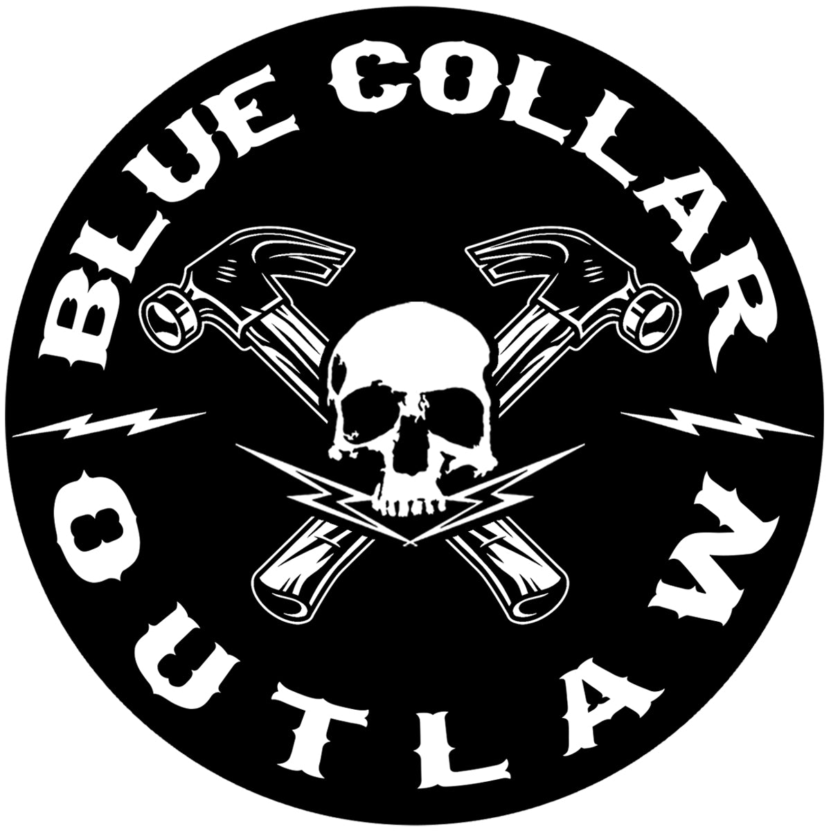 Blue Collar Logo Decal
