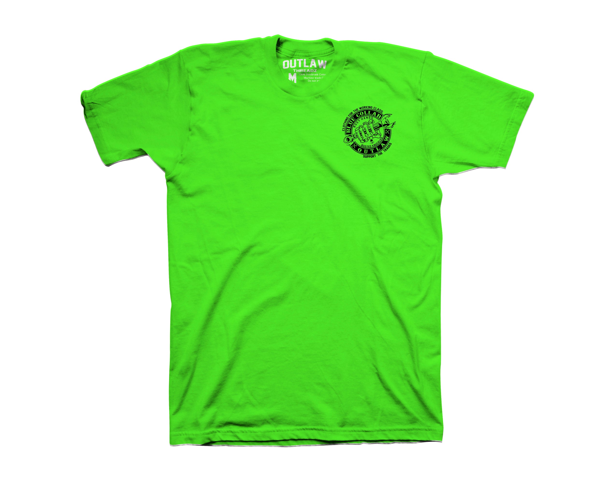 BCO Safety Green Mens tee