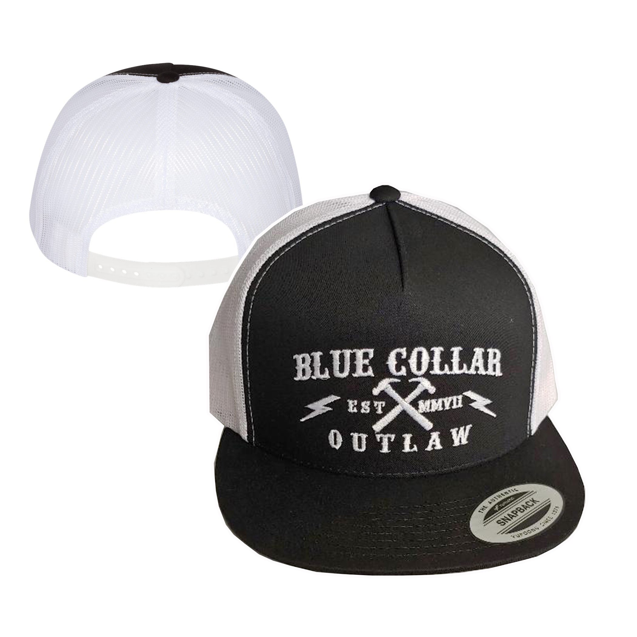 BCO Snapback Hat Blk/Wht