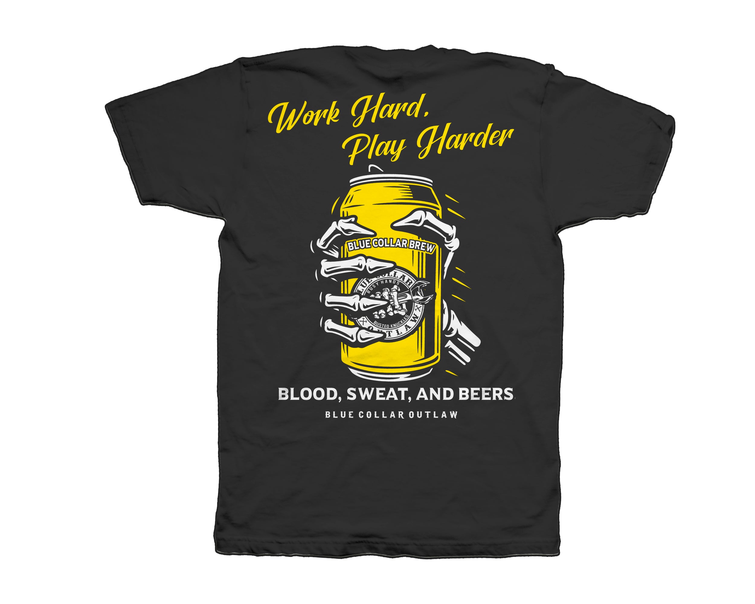 Blood Sweat and Beers Mens Tee
