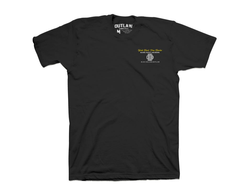 Blood Sweat and Beers Mens Tee