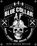 Blue Collar AF Vinyl Banner