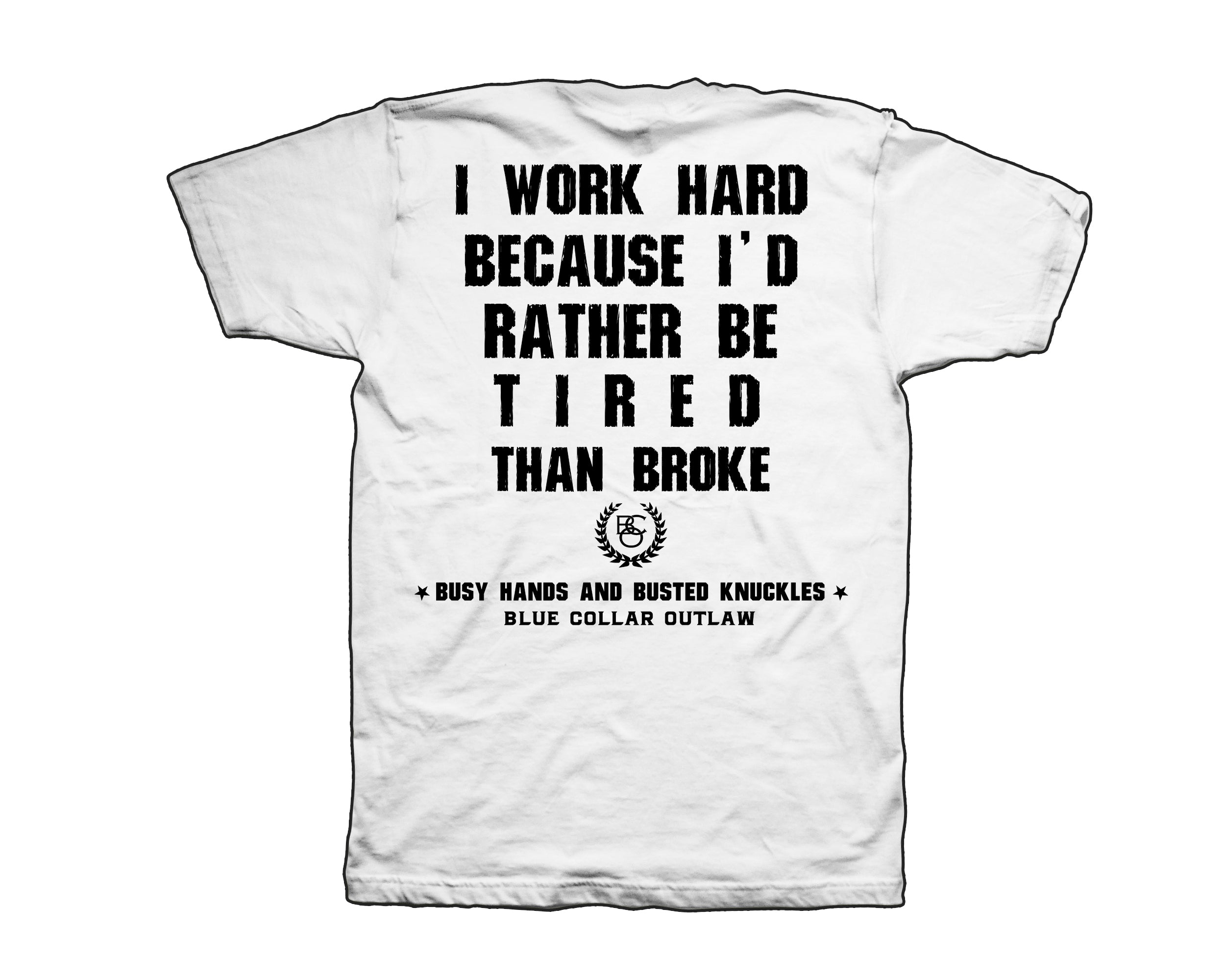 Broke White Mens Tee
