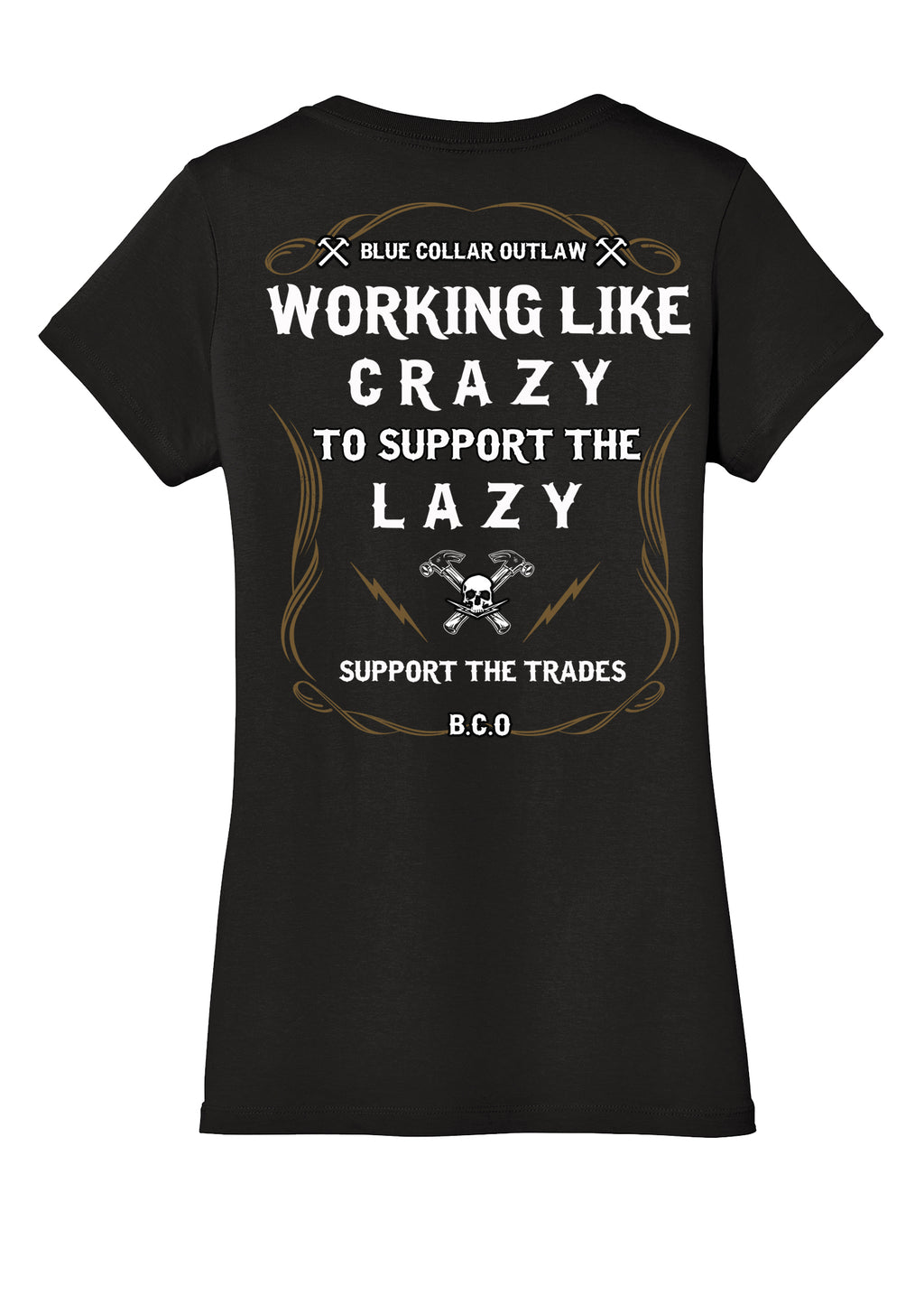 Crazy Ladies Vneck Tshirt