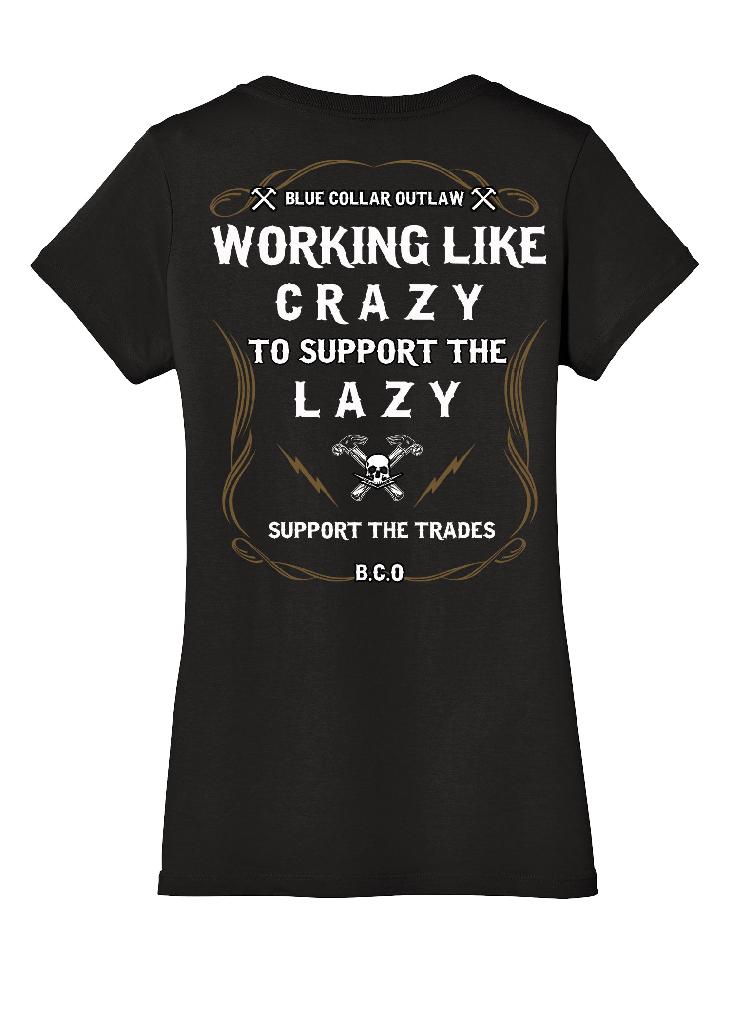 Crazy Ladies Vneck Tshirt