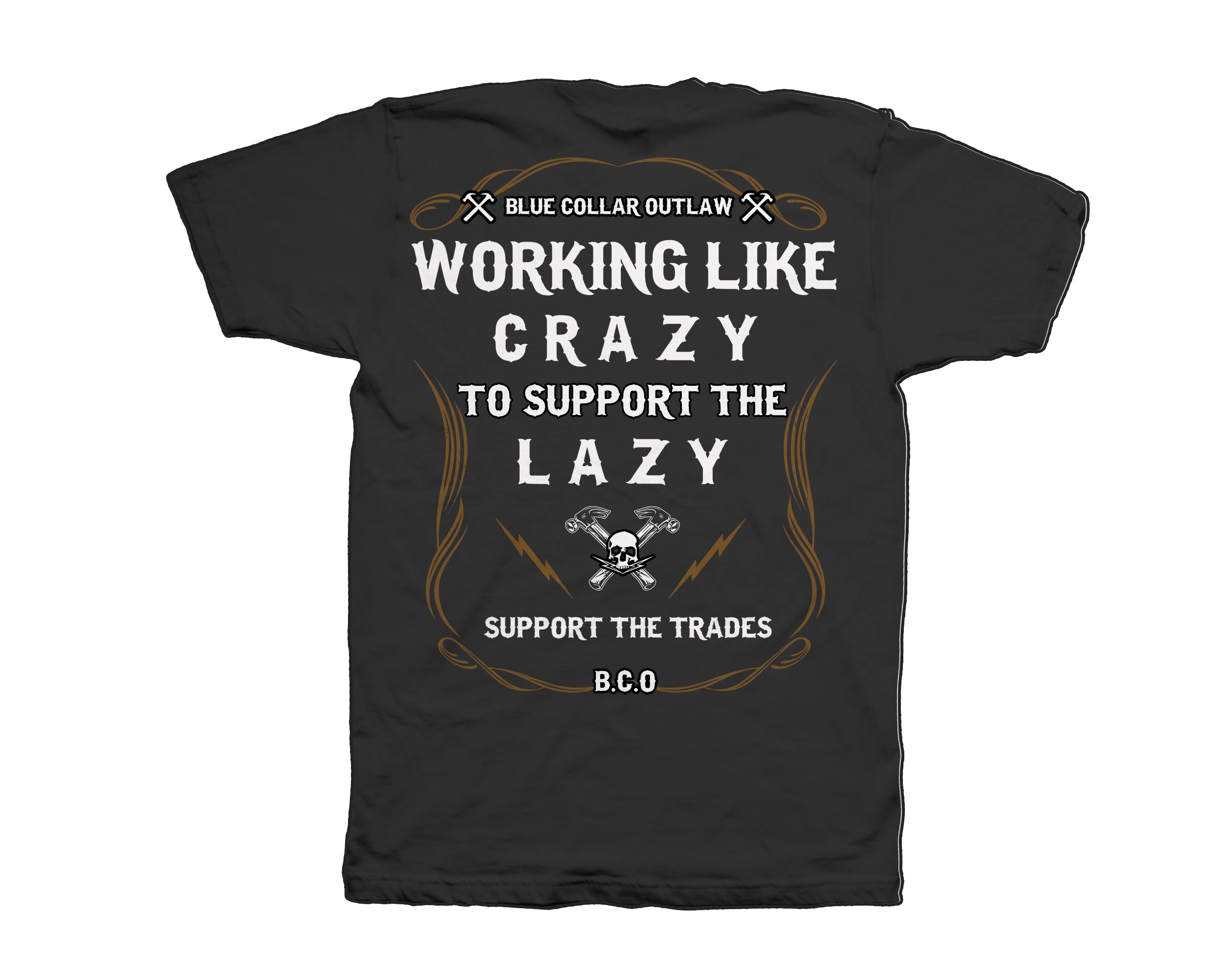 Crazy Black Mens Tee