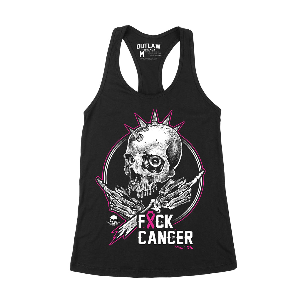 Fuck Cancer Racerback Tank Top