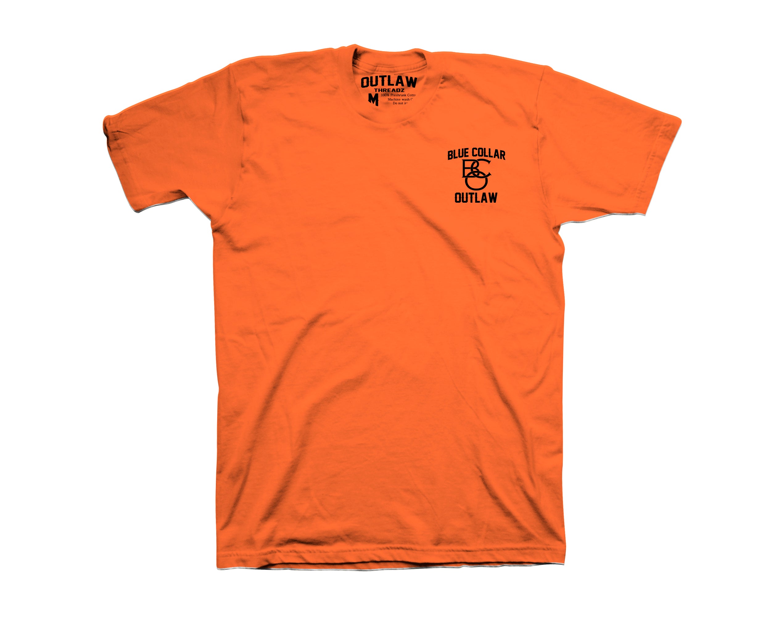 Good Work Orange Mens Tee