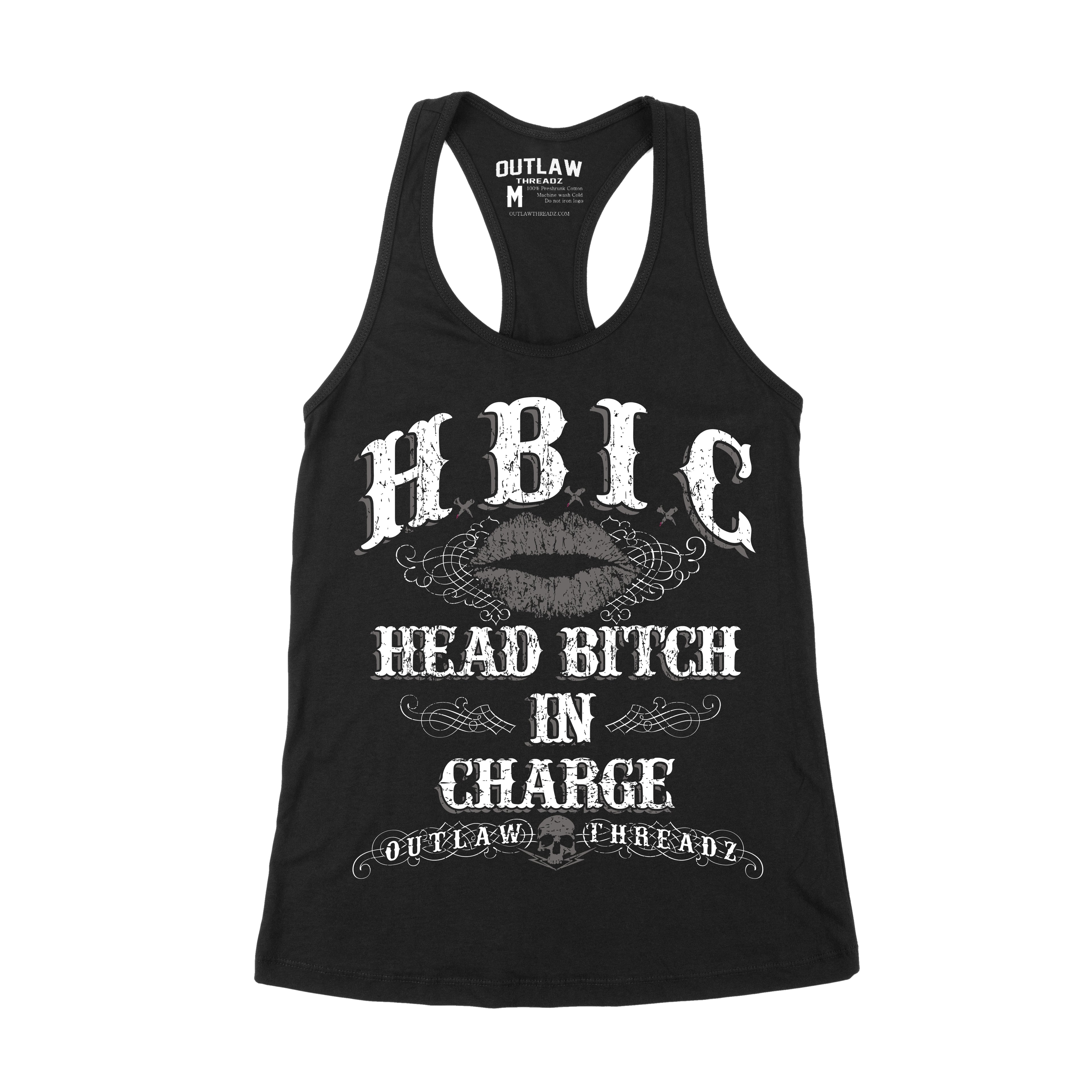 HBIC Ladies Racerback Tank Top