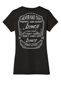 MAD Money Ladies Vneck Tshirt