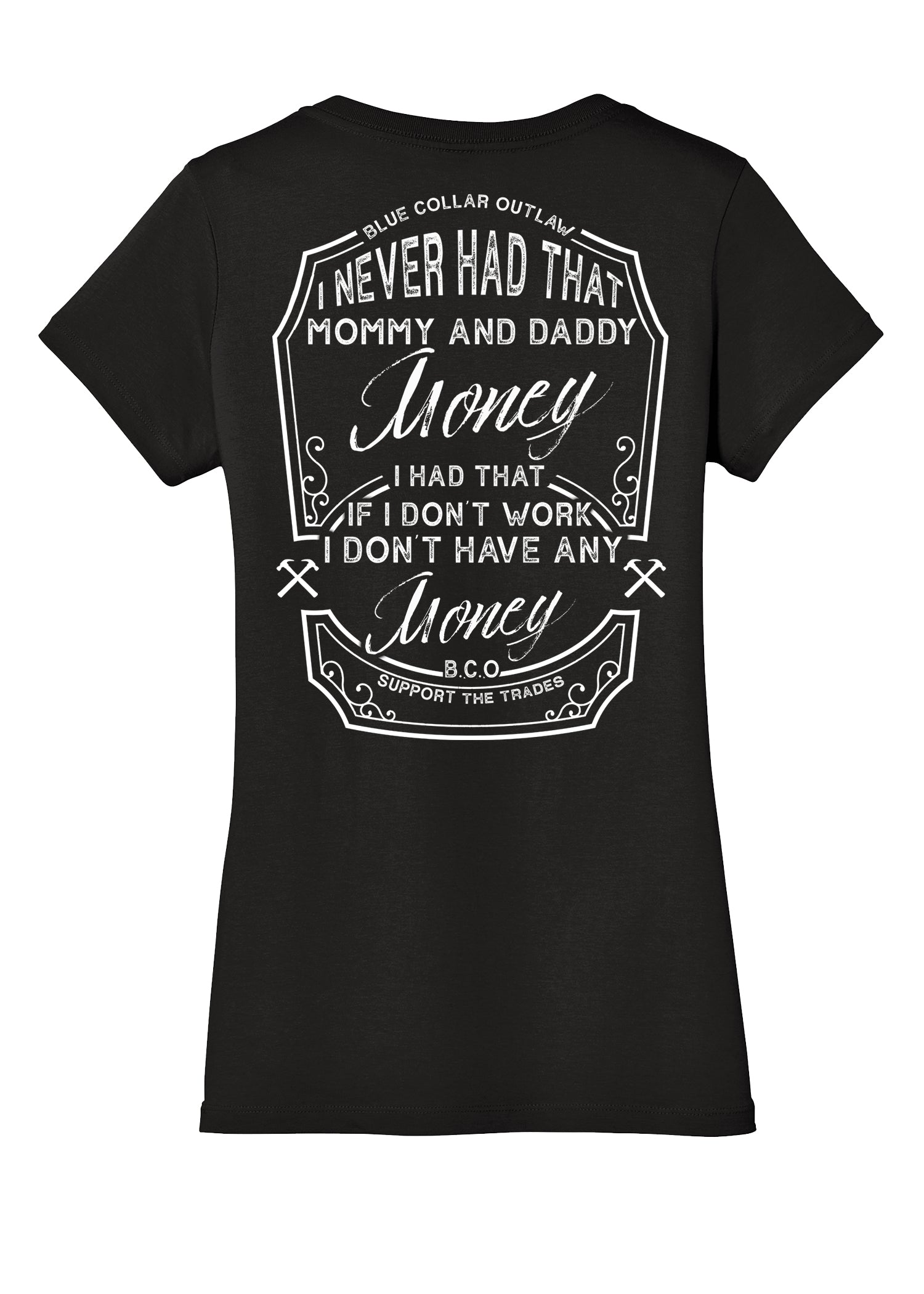 MAD Money Ladies Vneck Tshirt