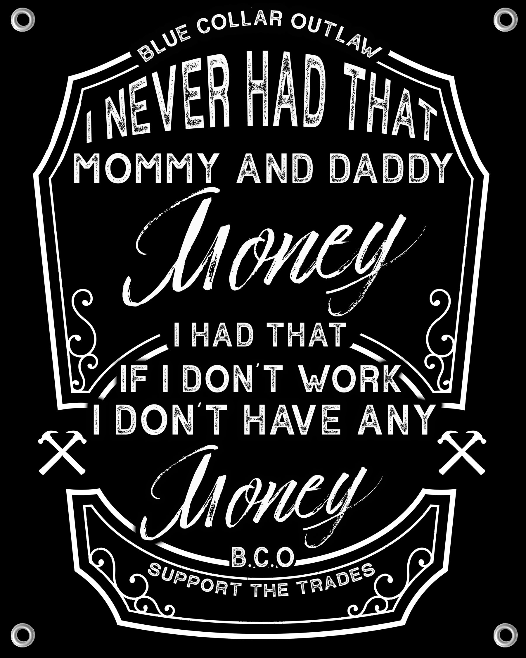 MAD Money Vinyl Banner