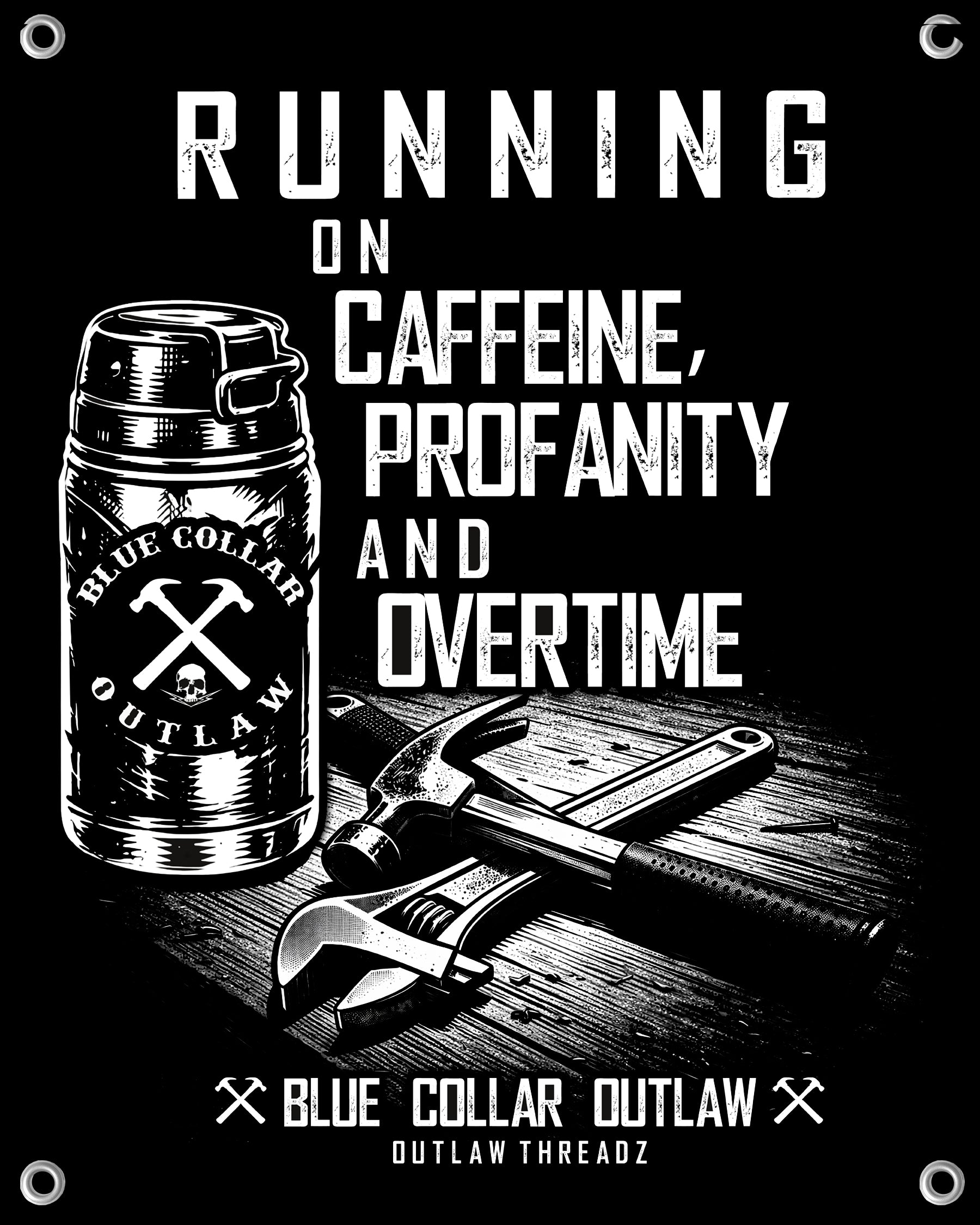 Overtime Vinyl Banner