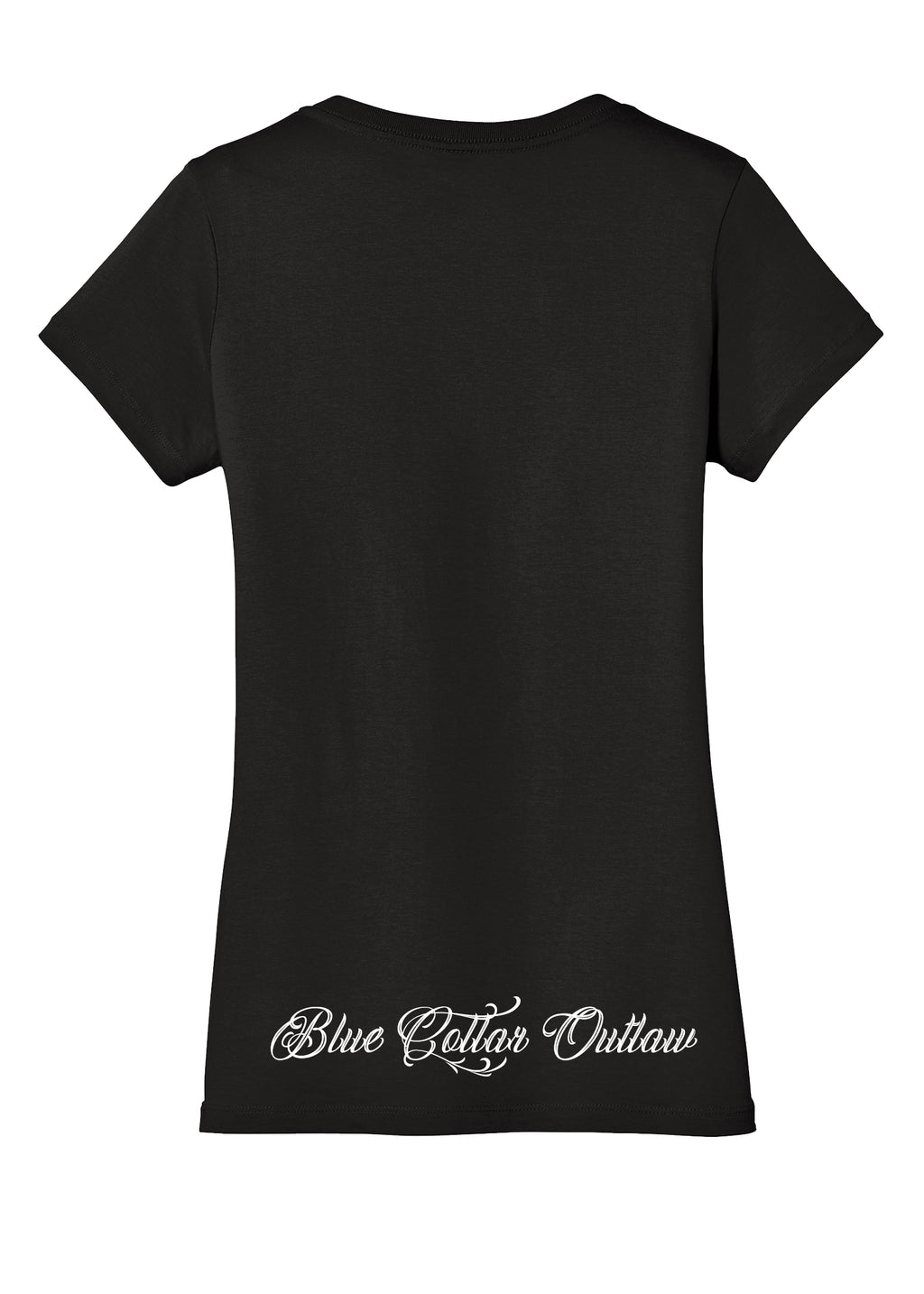 Pretty and Gritty Crew Neck Ladies Tee