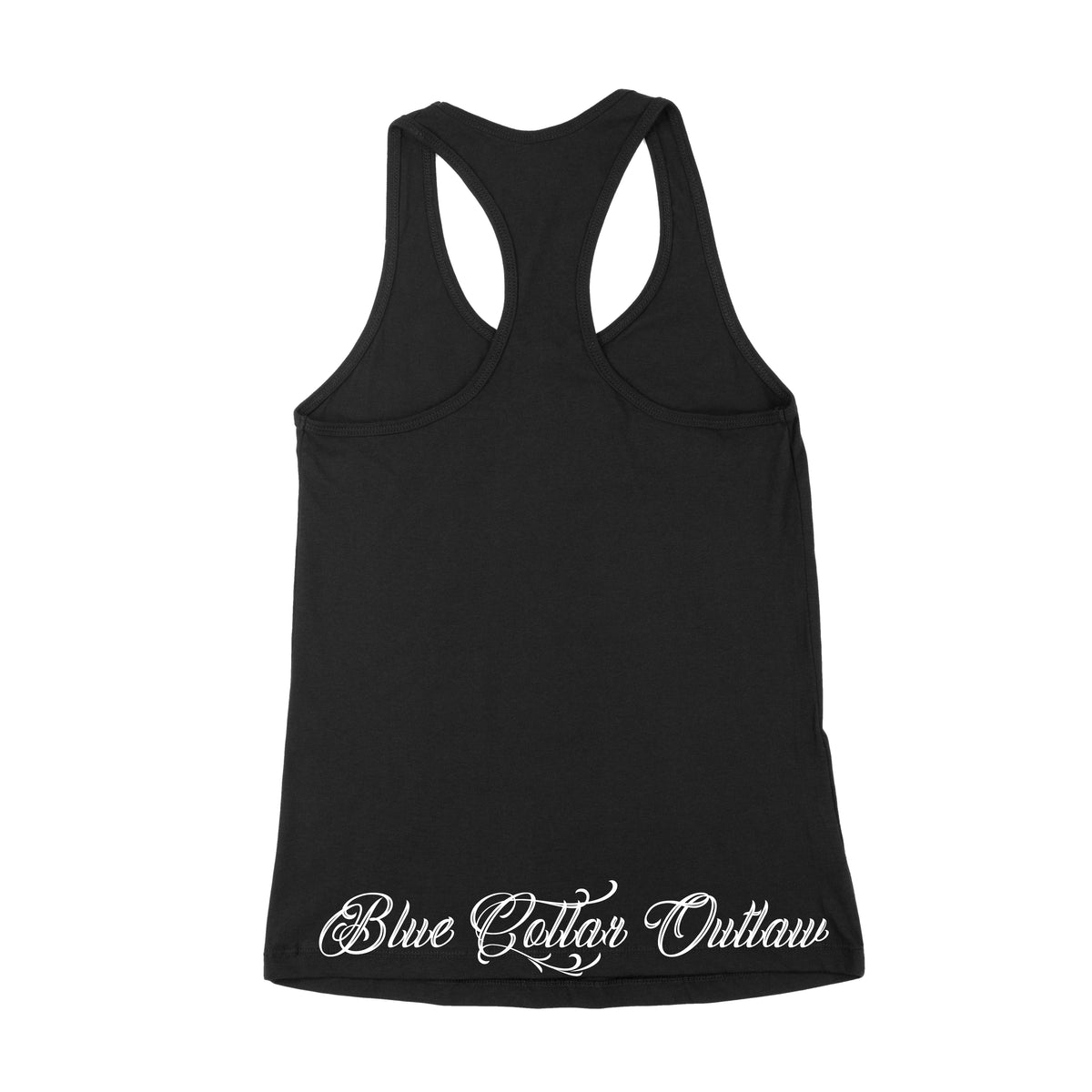 Pretty and Gritty Ladies Racerback Tank Top