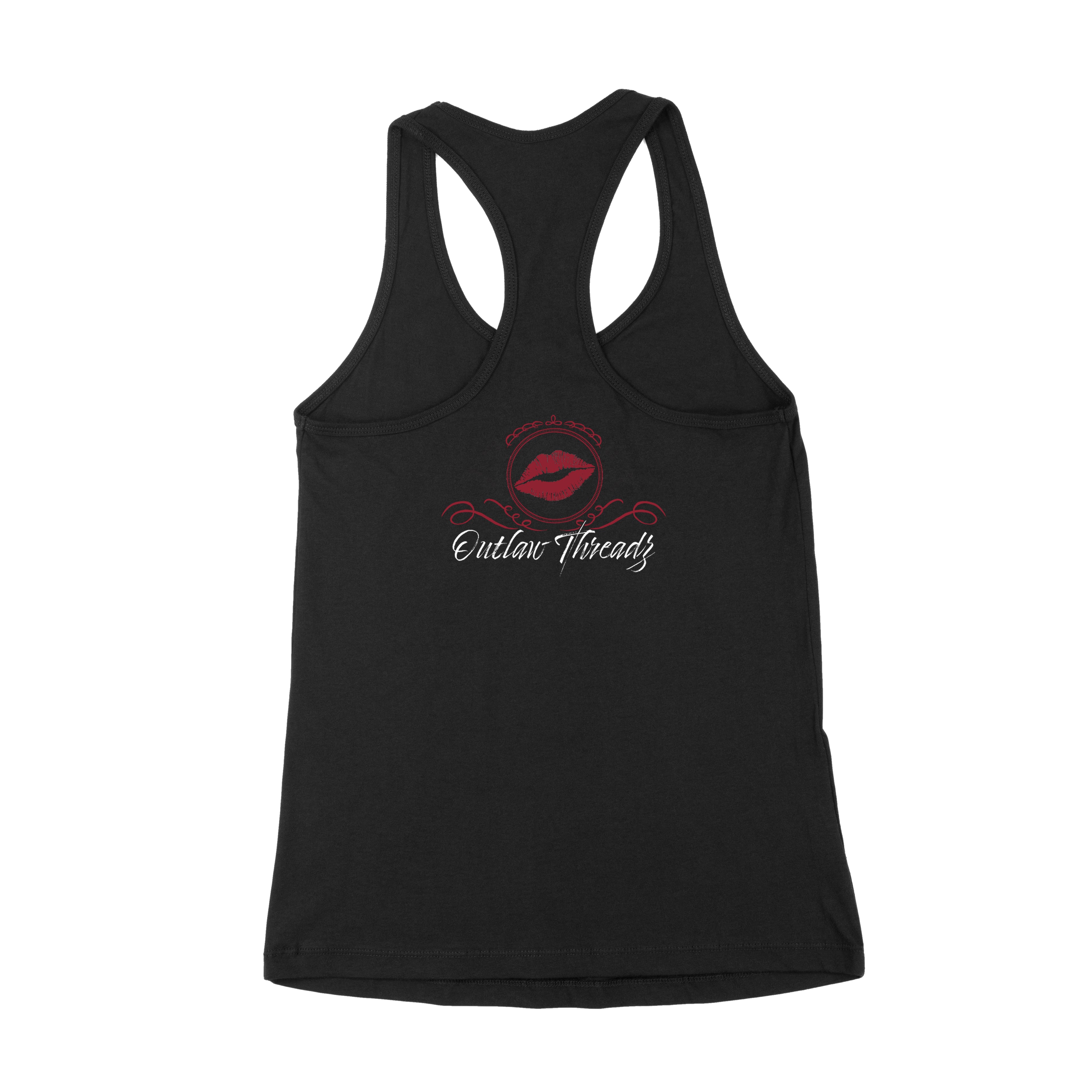 Pretty Eyes Ladies Racerback Tank Top