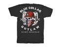 Red White and Blue Collar Mens Tee