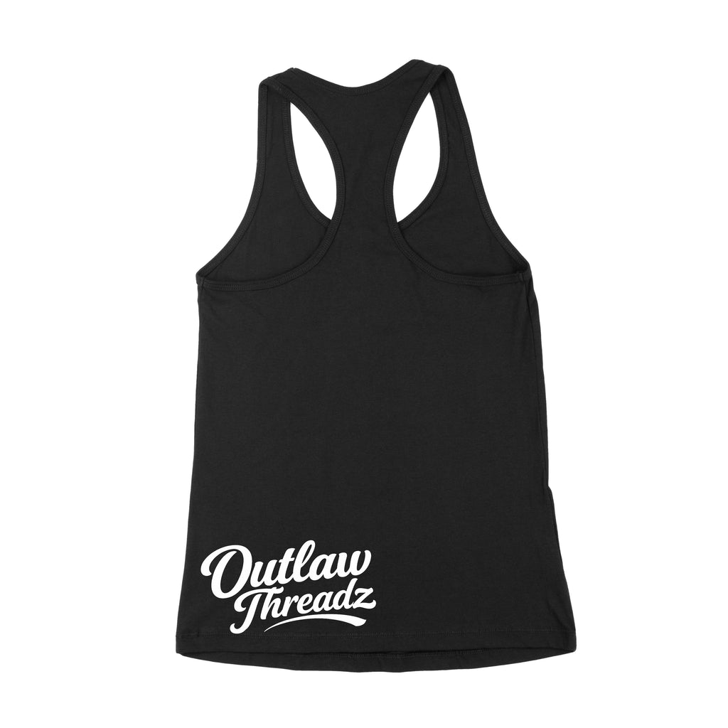 Redneck Royalty Ladies Black Racerback Tank