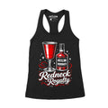 Redneck Royalty Ladies Black Racerback Tank
