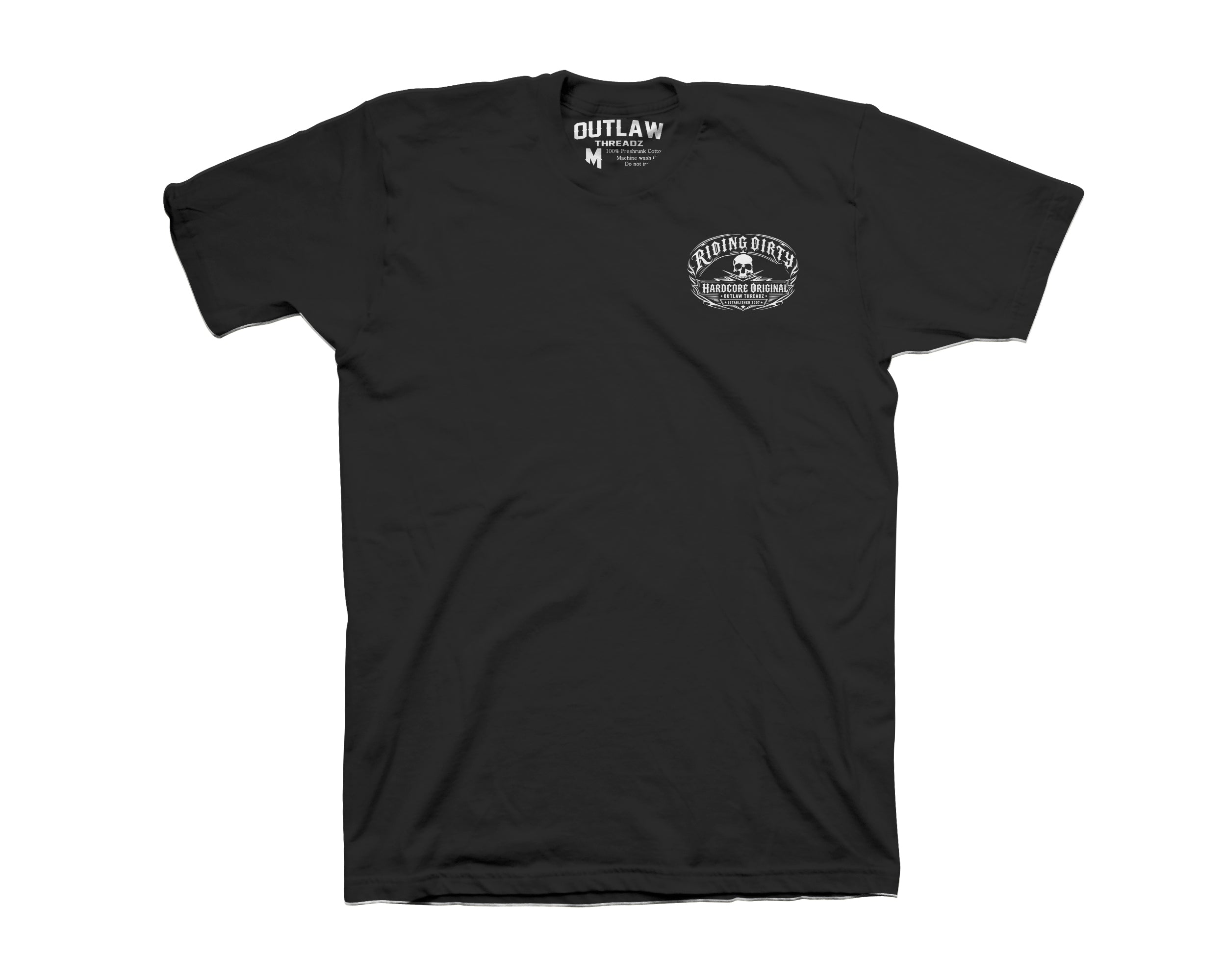 Riding Dirty Mens black Tshirt