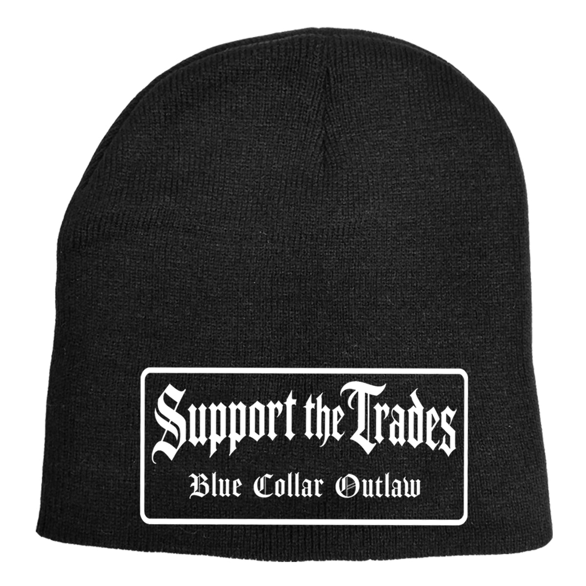ST Badge Skull Cap Beanie