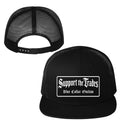ST Badge Blk/Wht Flatbill Snapback Hat