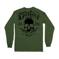 Tattoo Military Green Mens Long Sleeve Tee