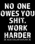 Work Harder Decal