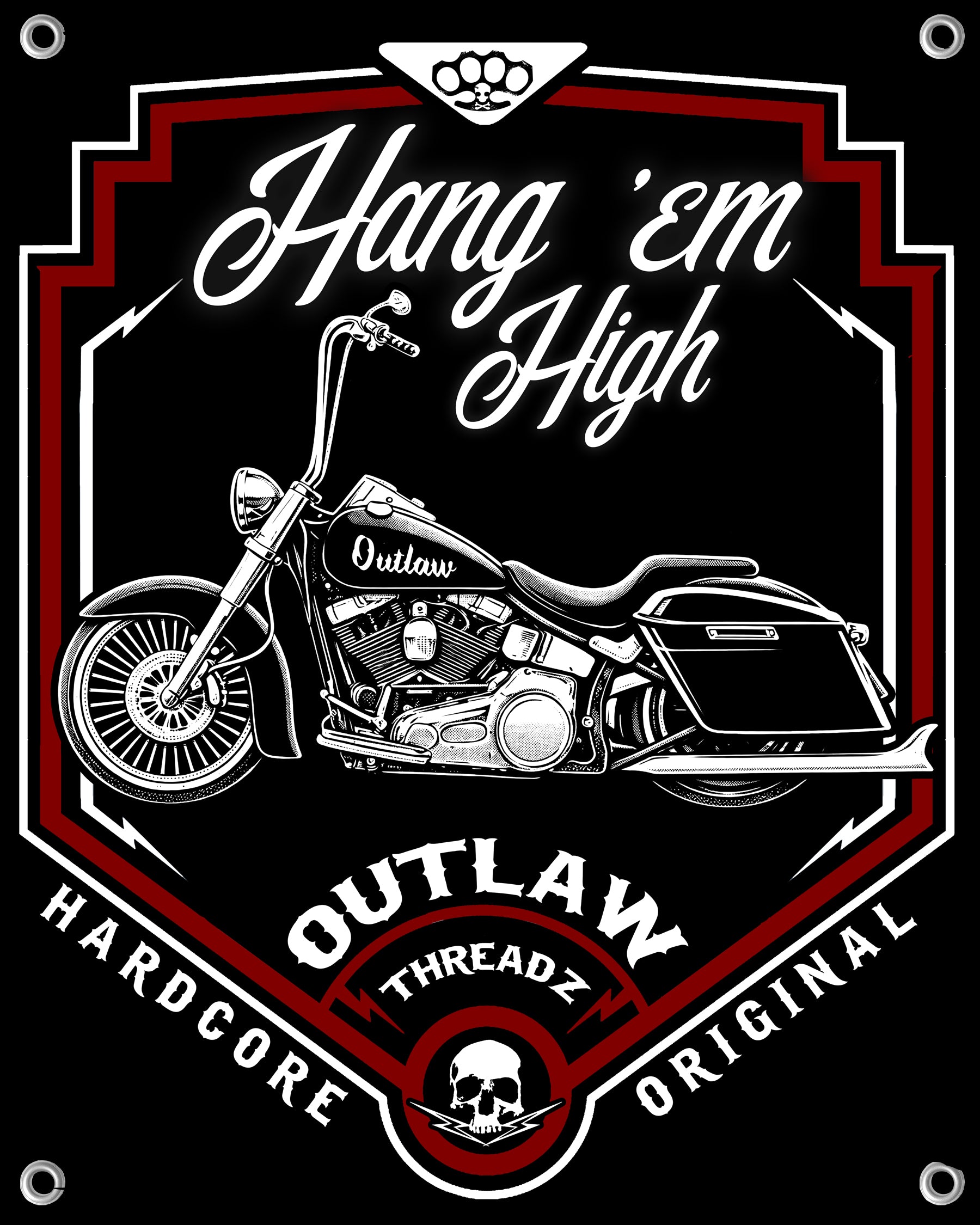 Hang em High Vinyl Banner