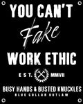 Work Ethic Vinyl Banner
